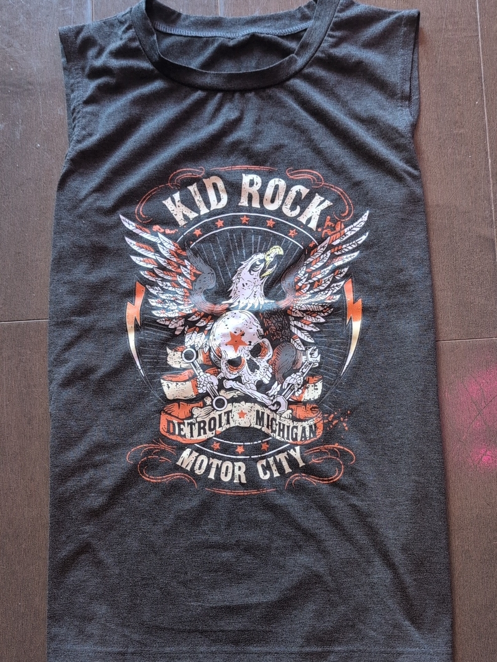BRAND NEW! Hot Topic Black Kid Rock Motor Tank Top